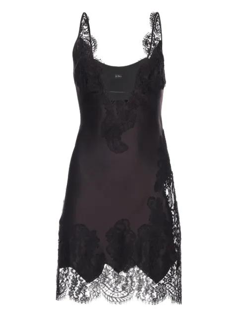 Cara lace-trimmed slip mini dress by IL VOLO