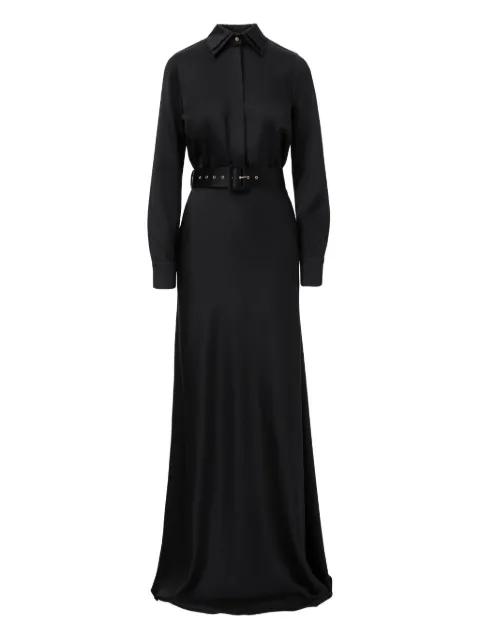 Kate belted maxi dress by IL VOLO