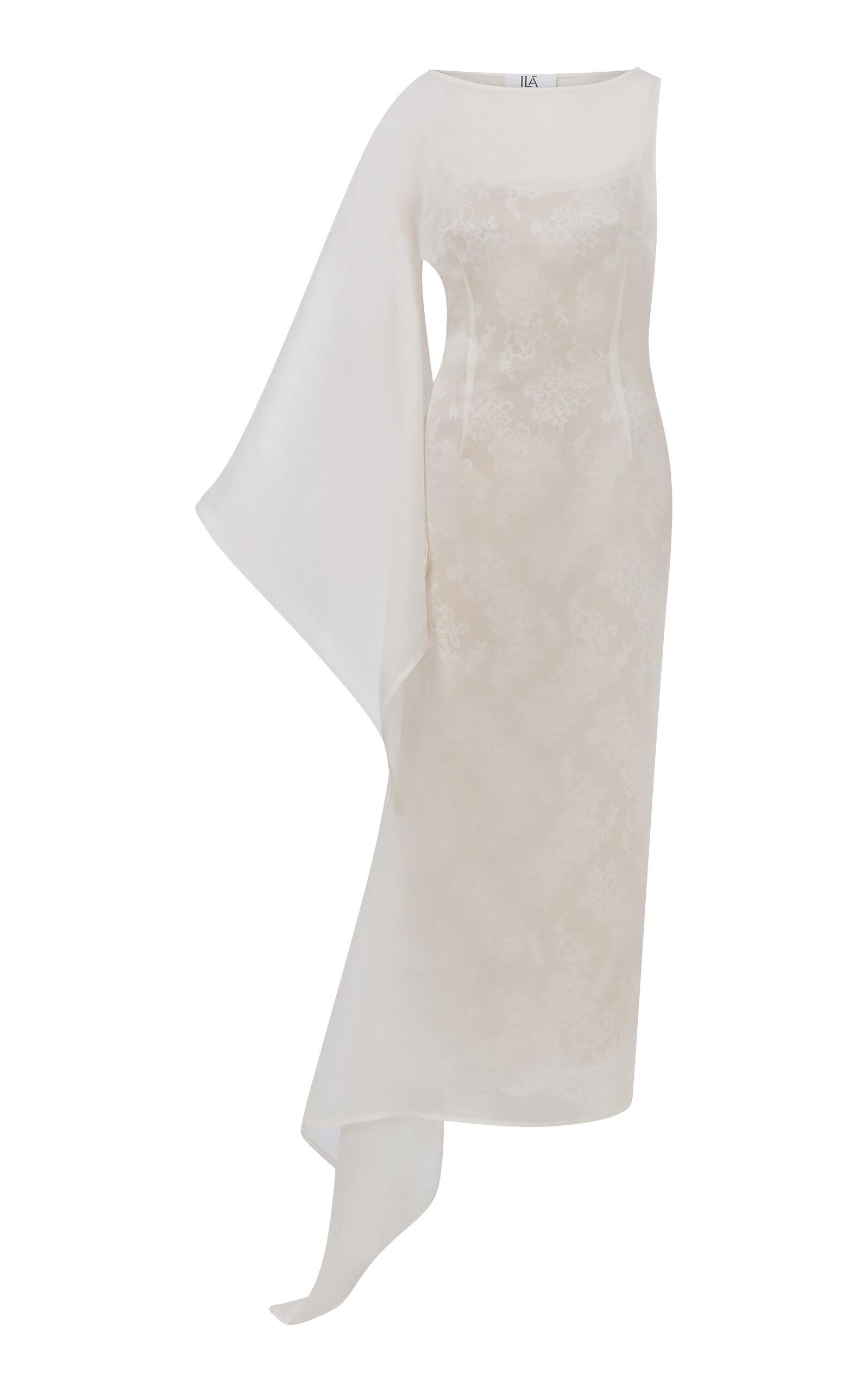 ILA THE BRAND Bea Silk Organza Midi Dress - Moda Operandi by ILA THE BRAND