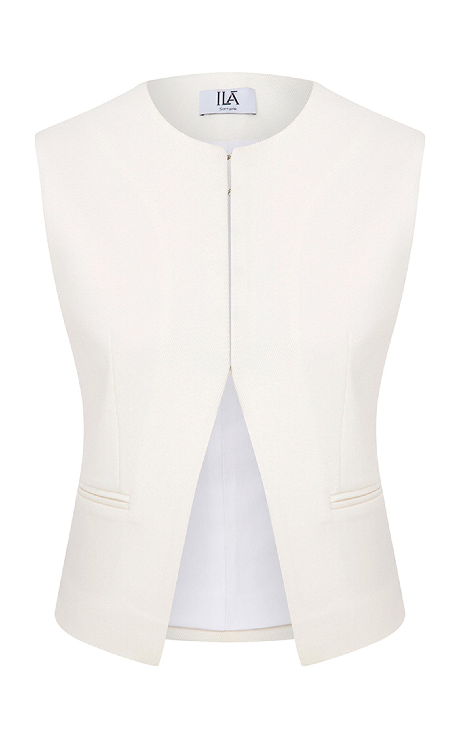 ILA THE BRAND Romy Cropped Vest - Moda Operandi by ILA THE BRAND