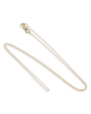 18K Yellow Gold Fine Chains Cable Link Chain by ILEANA MAKRI