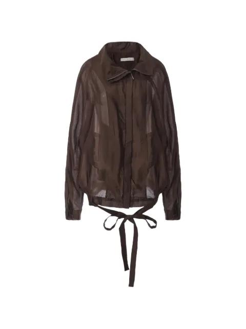 Xyrus tie-fastening jacket by ILI NODE
