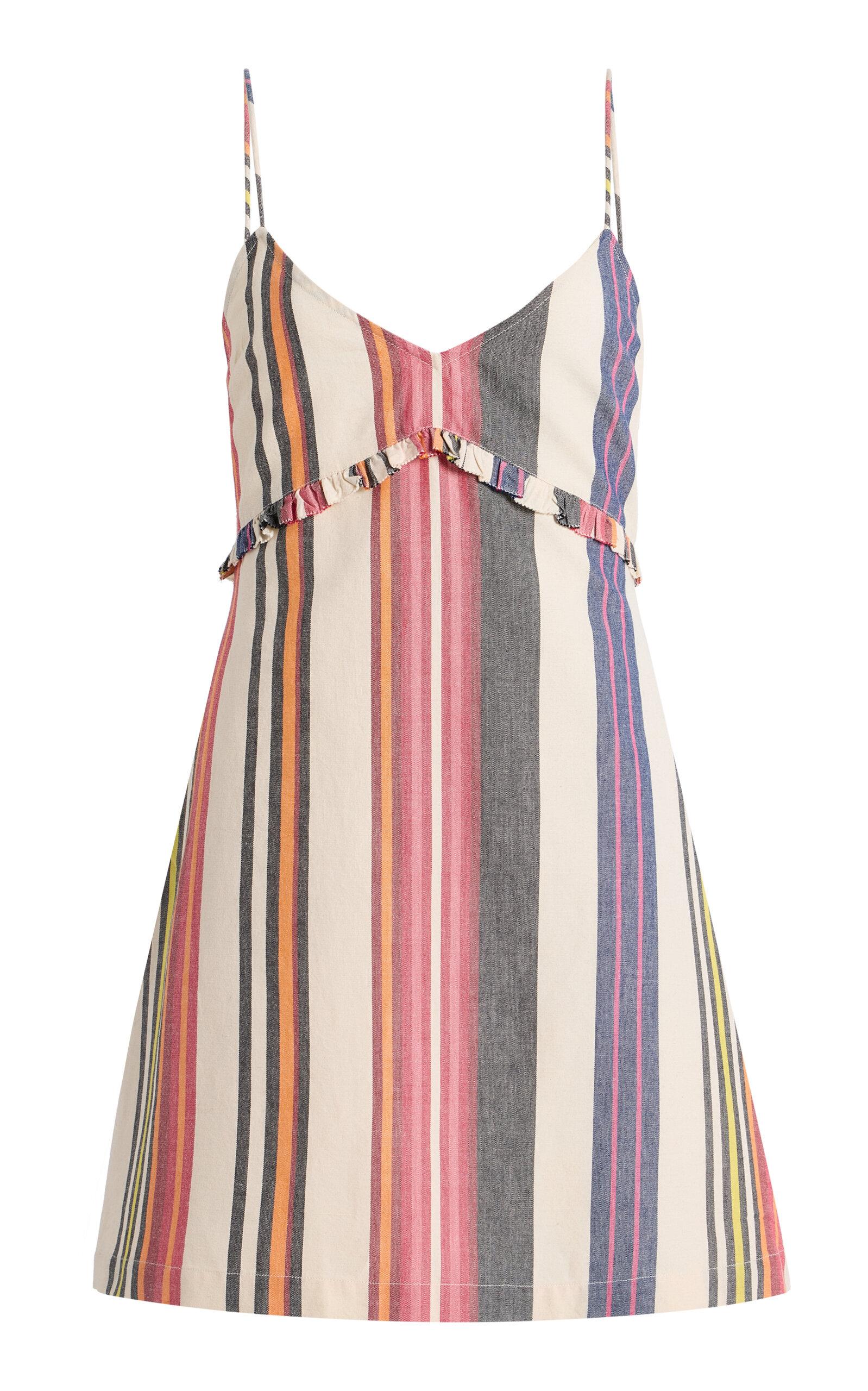 Ilio Nema Inatriped Cotton Mini Dress - Moda Operandi by ILIO NEMA
