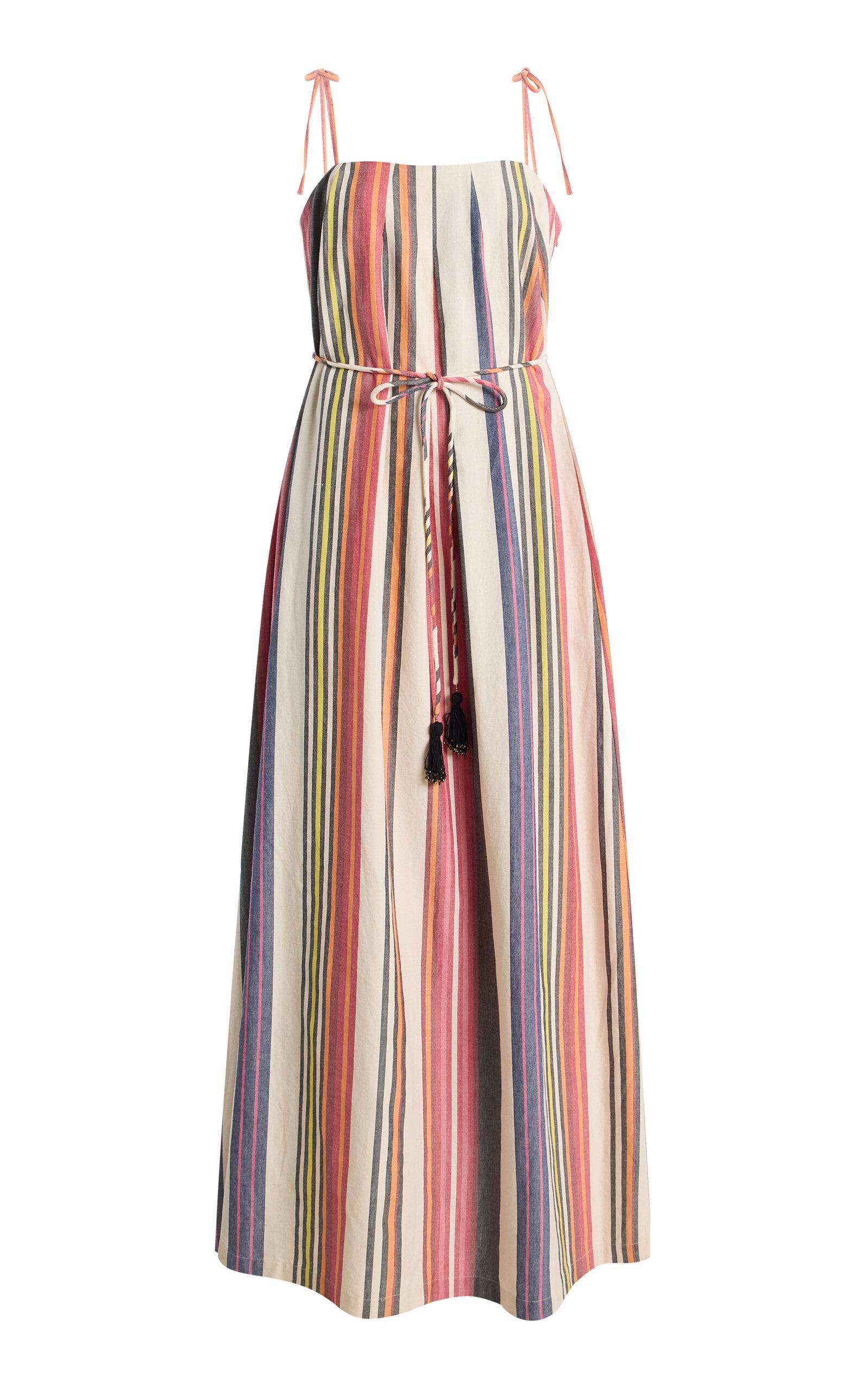 Ilio Nema Nisus Striped Cotton Maxi Dress - Moda Operandi by ILIO NEMA