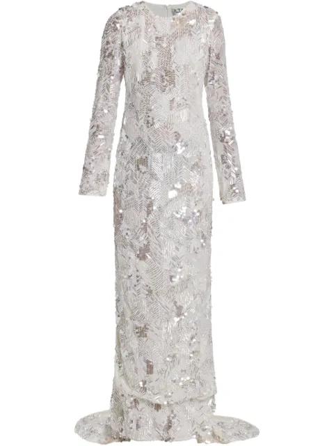 all-over embroidered dress by ILTA