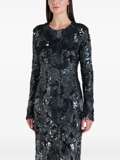 sequin-embellished maxi dress by ILTA