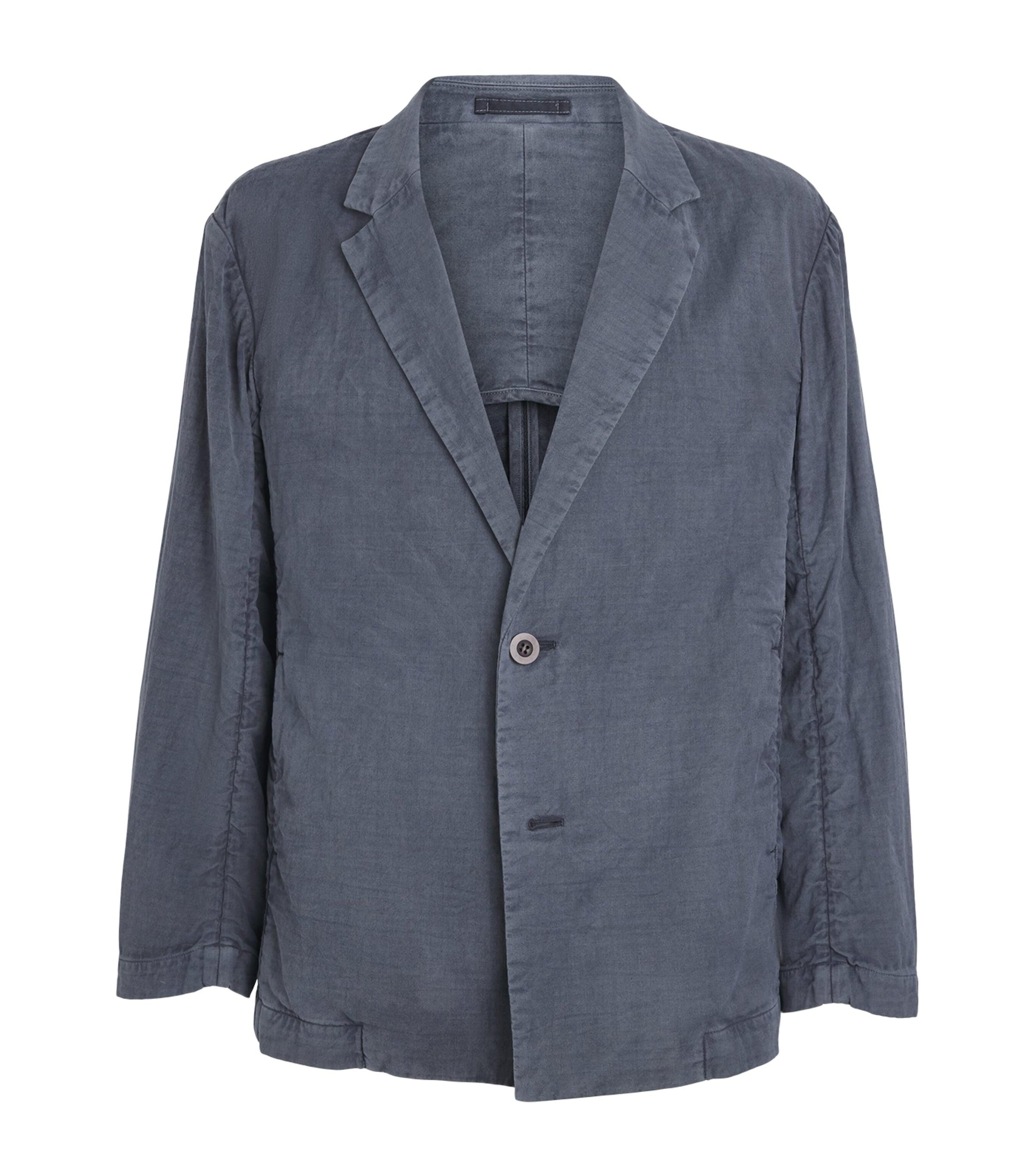IM MEN Cotton Pigment-Dyed Blazer by IM MEN