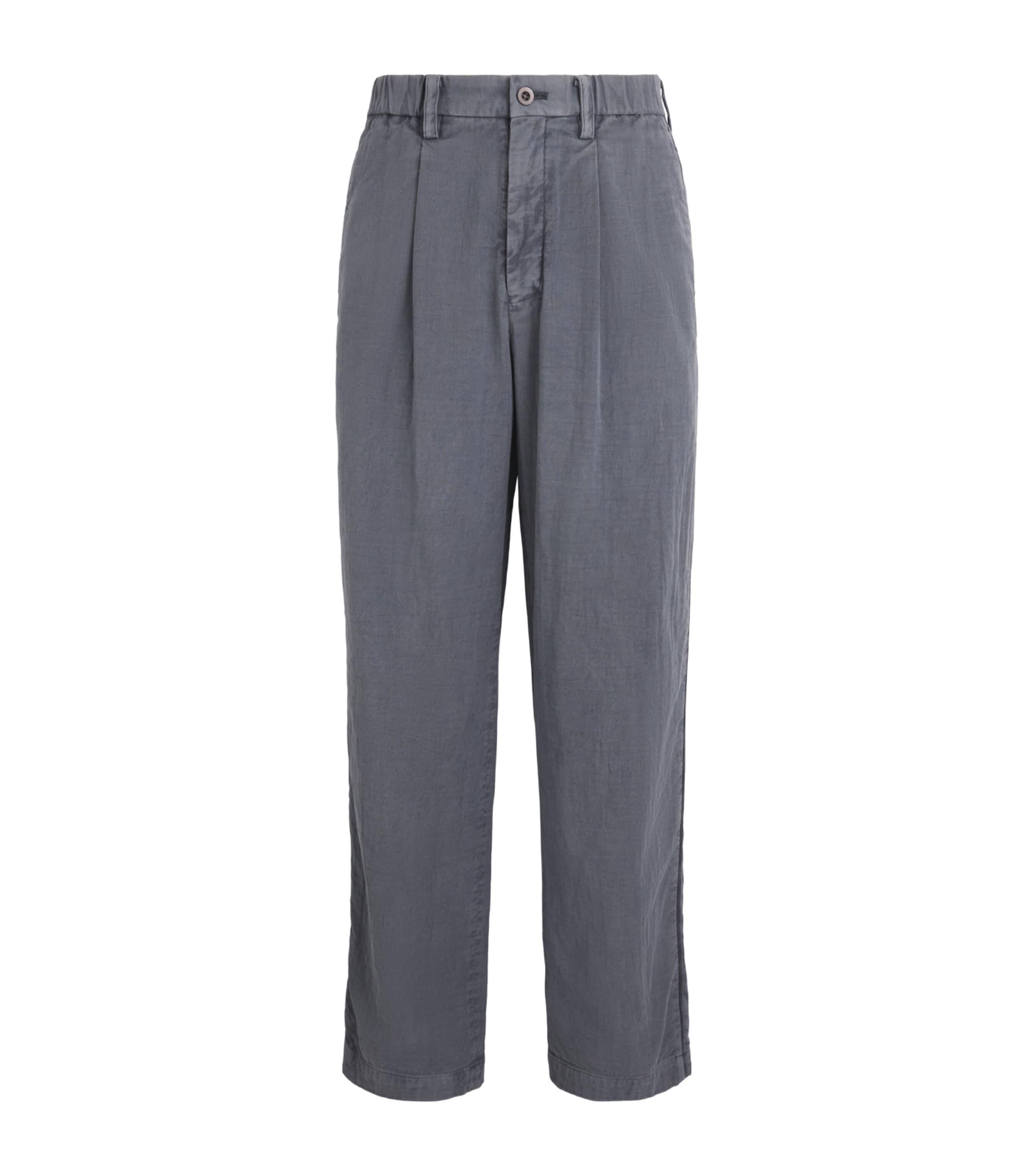 IM MEN Cotton Pigment-Dyed Trousers by IM MEN