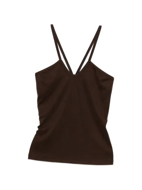 V-neck spaghetti-strap top by IMPERIAL
