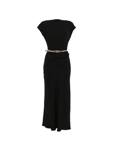 belted maxi dress by IMPERIAL