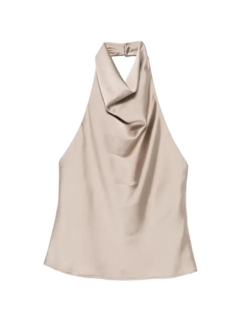 cowl-neck halterneck top by IMPERIAL