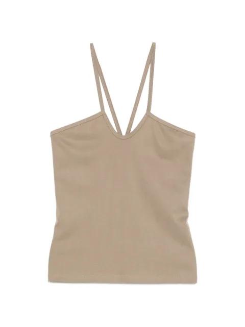 halterneck ribbed top by IMPERIAL
