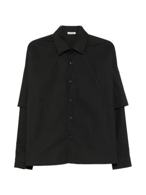 layered-sleeve shirt by IMPERIAL
