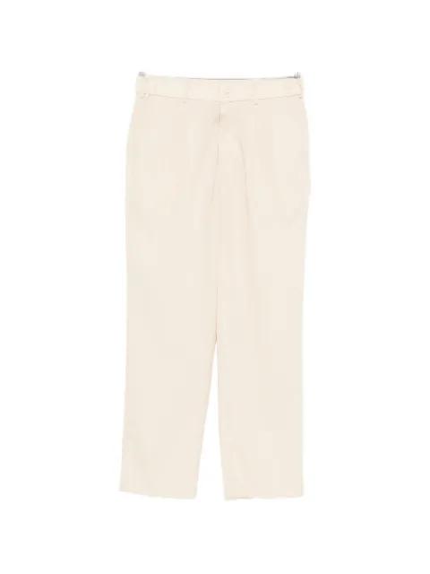 pleated straight trousers by IMPERIAL