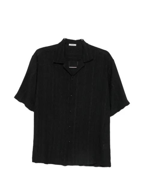 pointelle-knit camp-collar shirt by IMPERIAL
