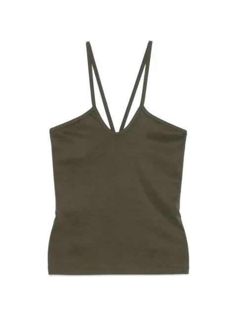 ribbed-knit racerback top by IMPERIAL