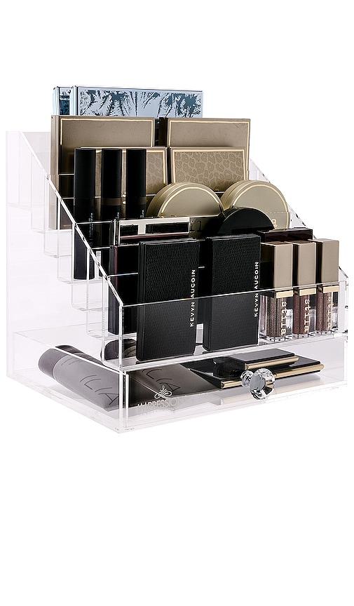 Impressions Vanity Diamond Collection Palette Organizer in Clear by IMPRESSIONS VANITY