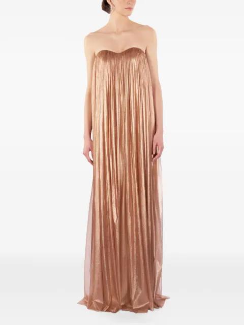 Gaia strapless maxi dress by IMROSKA