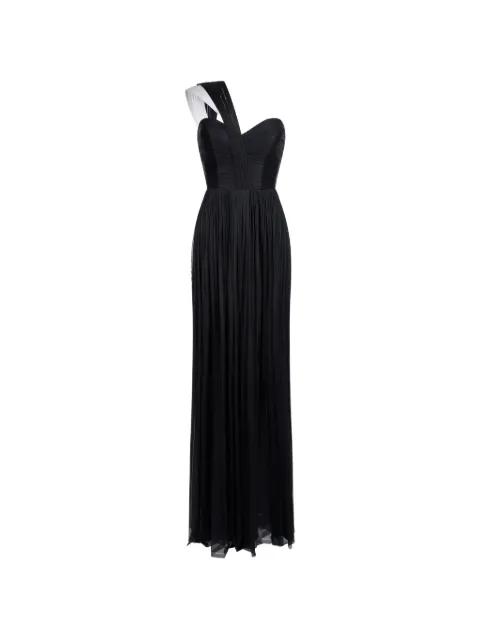 Imroska 21 one-shoulder draped maxi dress by IMROSKA
