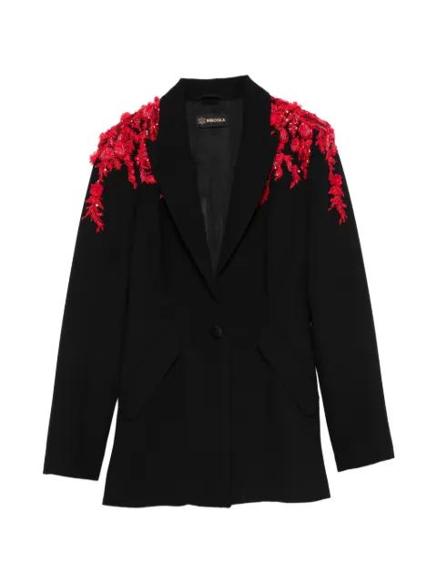 shoulder-embellished blazer by IMROSKA