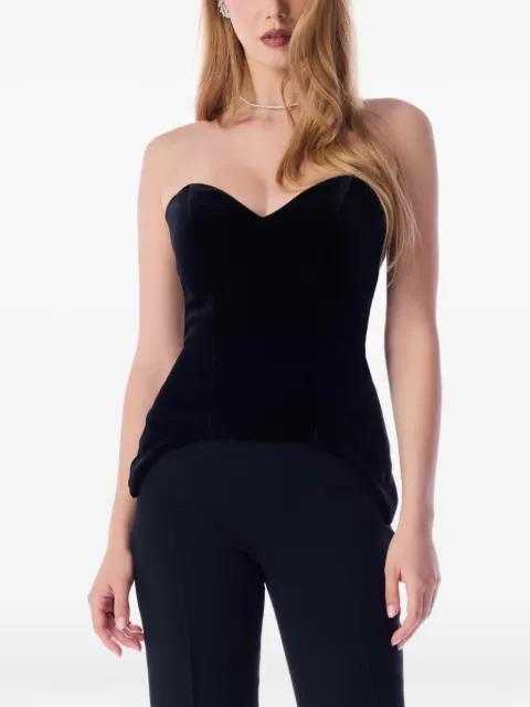 sweetheart-neck top by IMROSKA