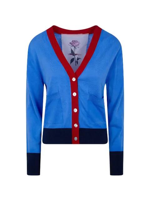 button V-neck cardigan by IN BED WITH YOU