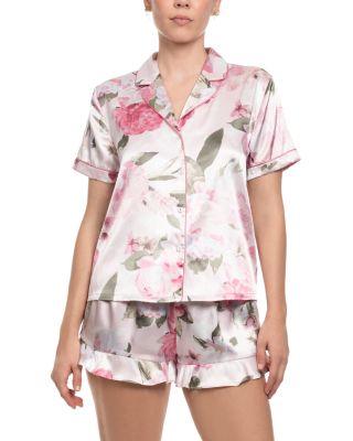 Satin Shorts Pajama Set by IN BLOOM BY JONQUIL