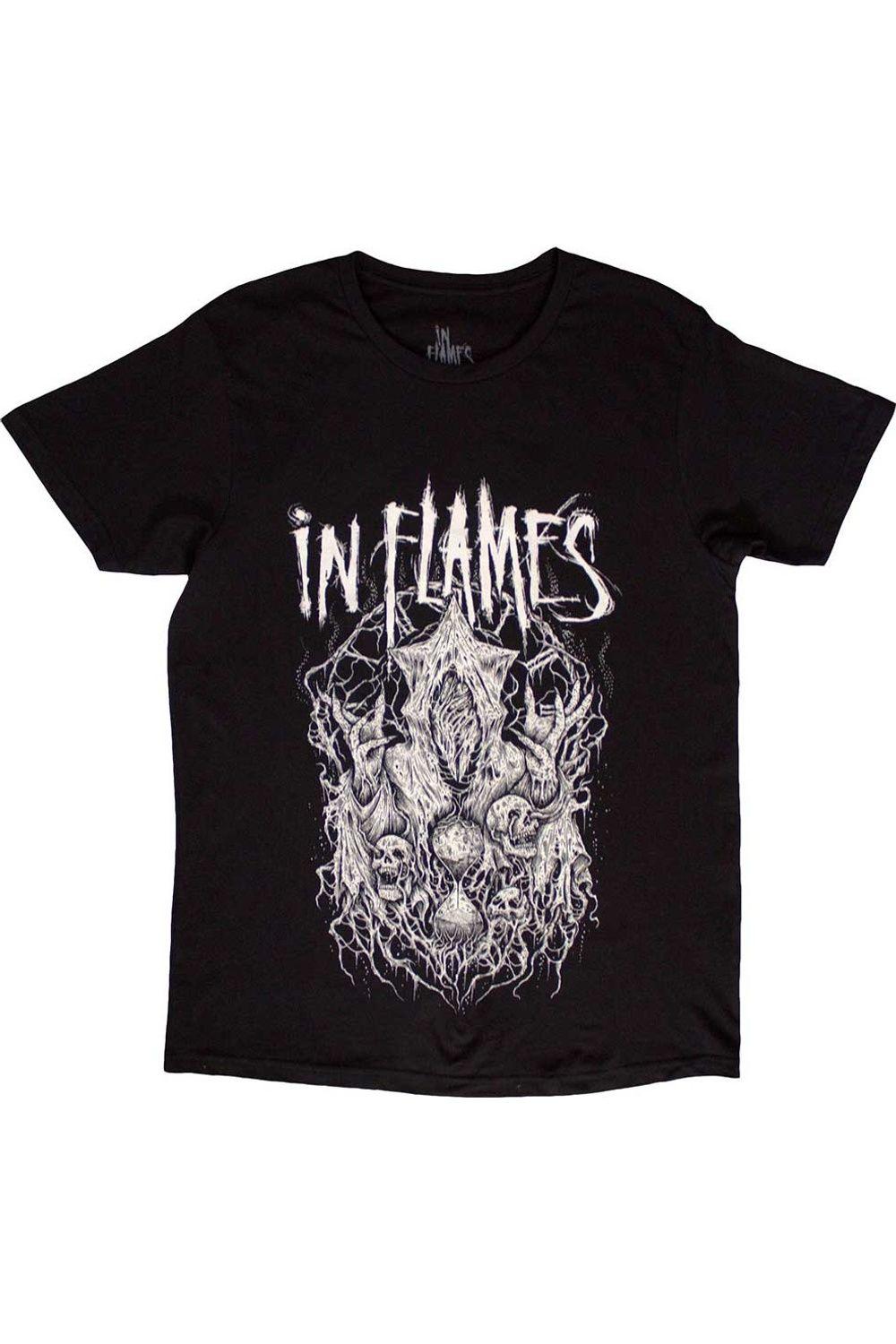Buried In Time Back Print T-Shirt by IN FLAMES