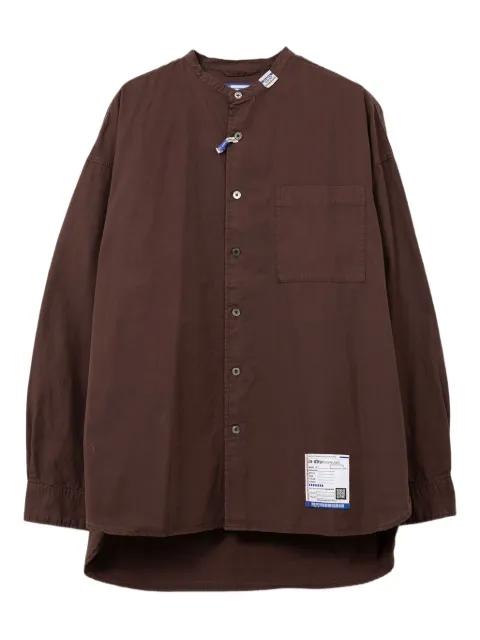 band-collar long-sleeve shirt by IN*STRU(MEN-TAL).