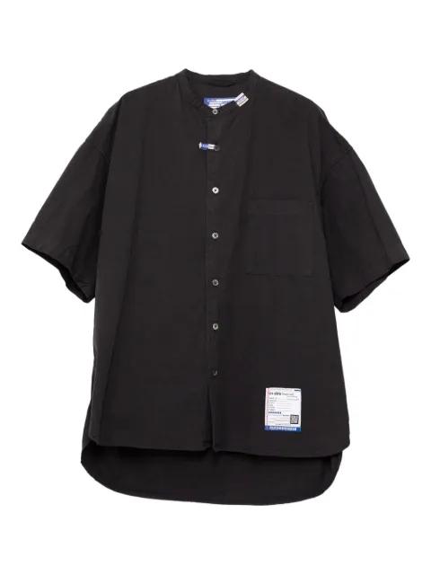 half-sleeve band-collar shirt by IN*STRU(MEN-TAL).