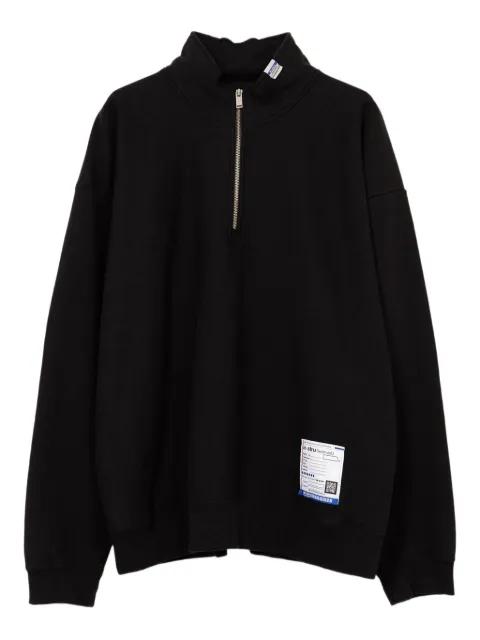 half-zip cotton sweatshirt by IN*STRU(MEN-TAL).