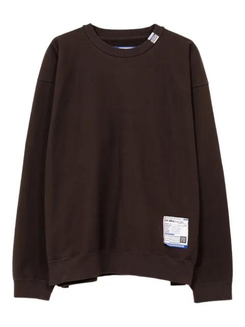 logo-patch sweatshirt by IN*STRU(MEN-TAL).