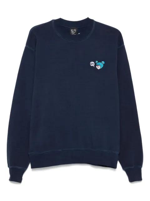 logo-embroidered sweatshirt by INBETWEENERS