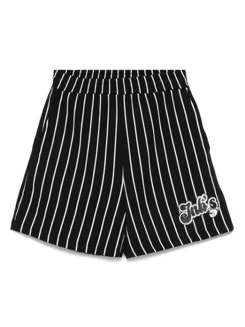 striped track shorts by INBETWEENERS