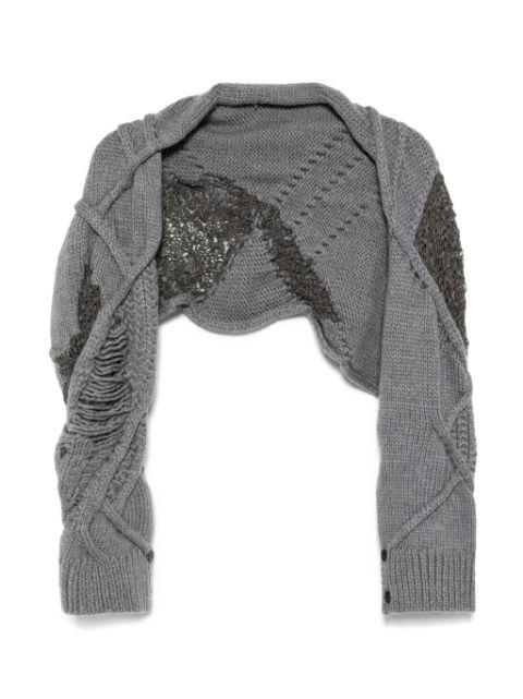 cable knit scarve by INCARNATION