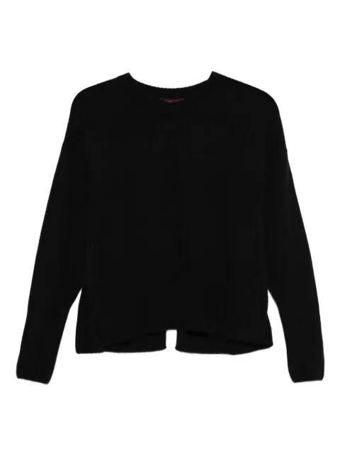 split-back cashmere pullover by INCENTIVE! CASHMERE