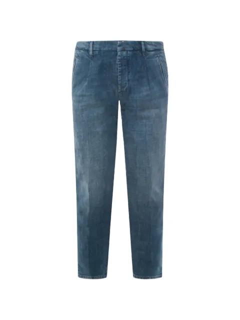 Blue Division faded-effect jeans by INCOTEX