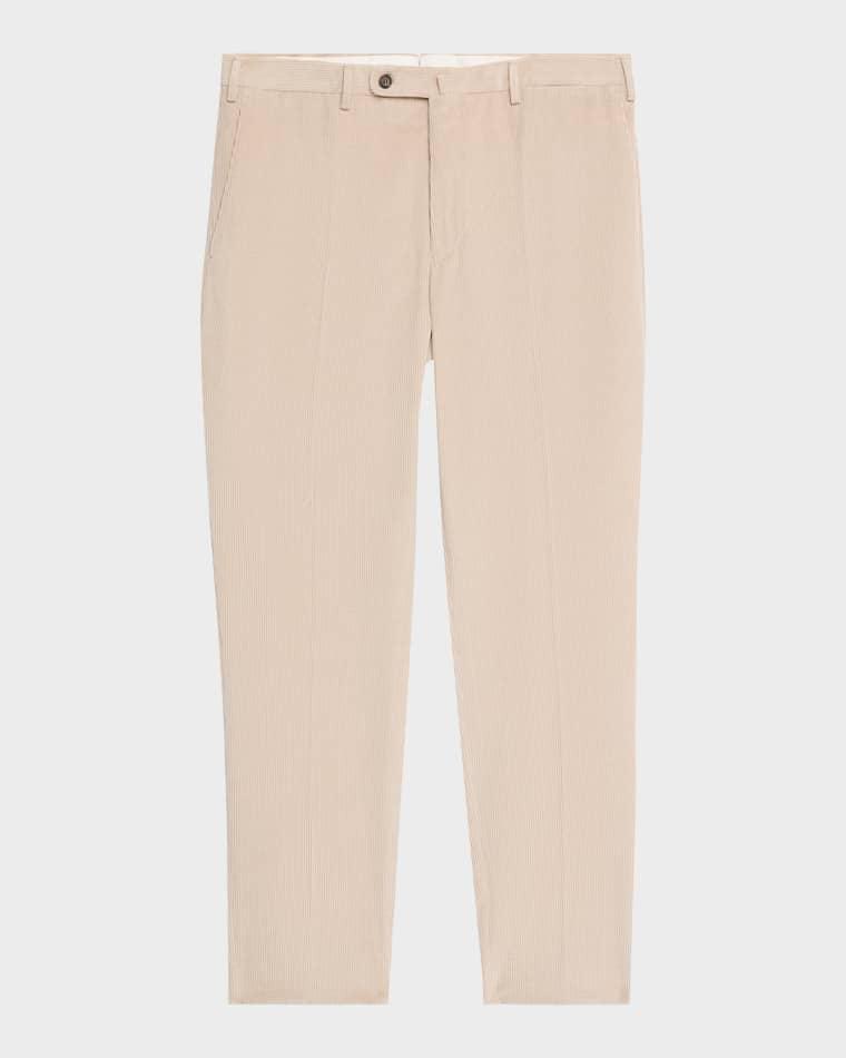 Men's Cashmere Corduroy Pants by INCOTEX