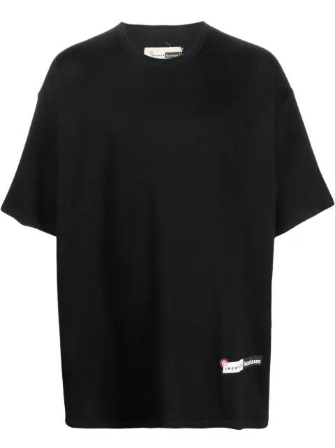 stripe-detail short-sleeved T-shirt by INCOTEX RED X FACETASM