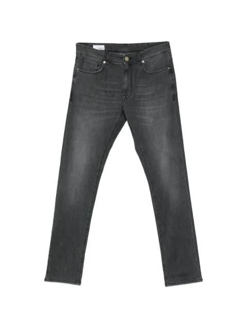belt-loop faded-effect jeans by INCOTEX