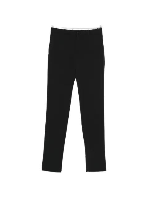 button closure straight trousers by INCOTEX