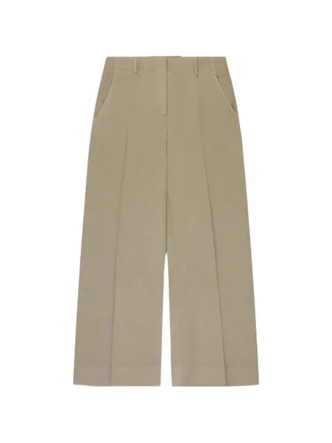 button tailored trousers by INCOTEX