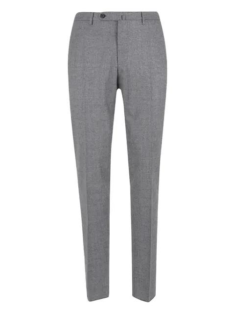check-pattern trousers by INCOTEX