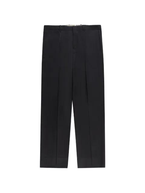 concealed-fastening trousers by INCOTEX