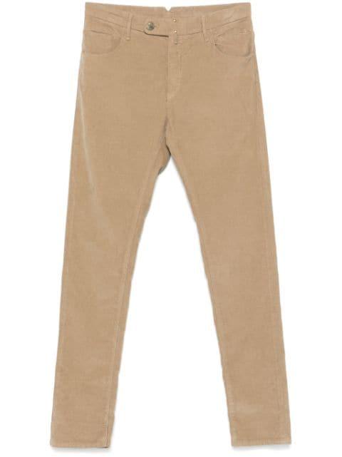 corduroy trousers by INCOTEX