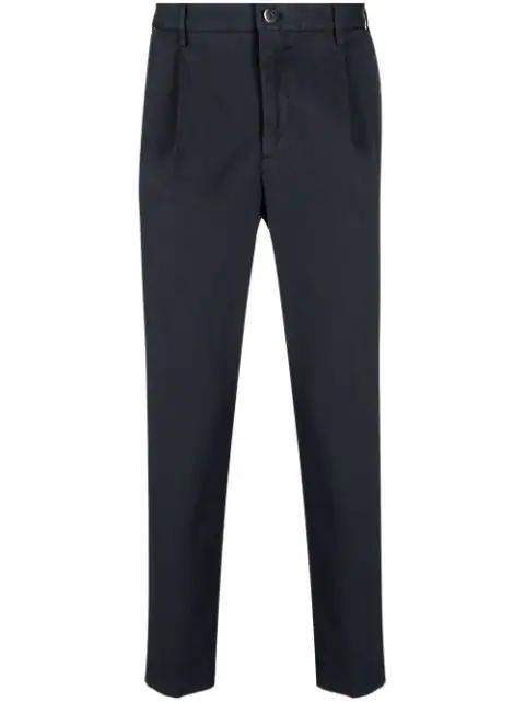cropped-leg chino trousers by INCOTEX