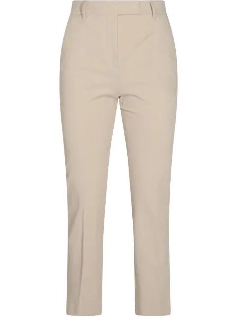 cropped trousers by INCOTEX