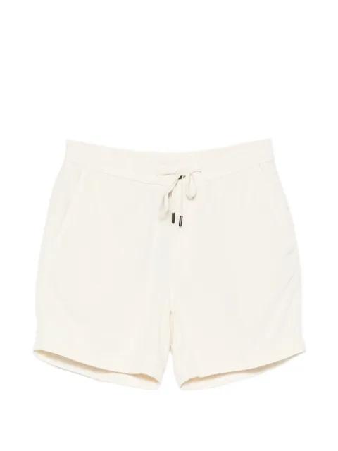 drawstring corduroy shorts by INCOTEX