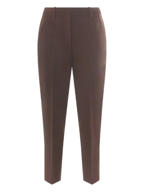 elastic-waist trousers by INCOTEX