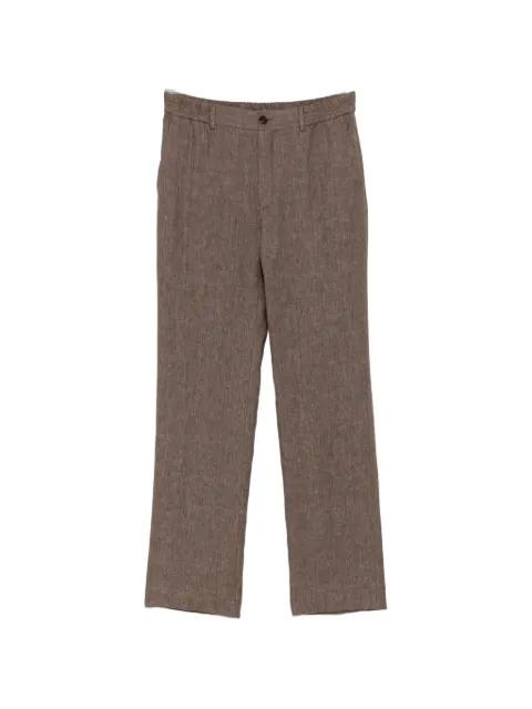 elasticated-waistband trousers by INCOTEX